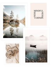 Happy & Mindful Life Poster Seti